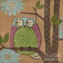 Tree Owl Acrylic Prints