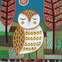 White Owl by Karla Gerard