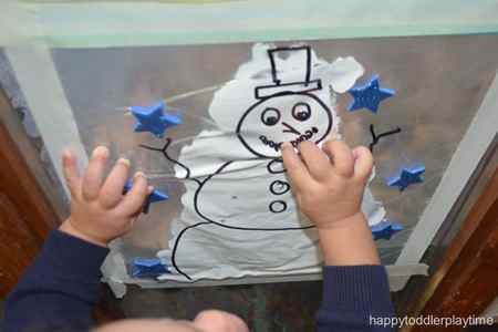 SNOWMAN MESS FREE PAINTING19