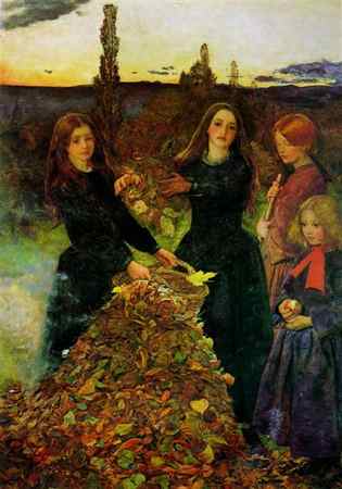 Autumn Leaves, 1855 - 1856 - John Everett Millais