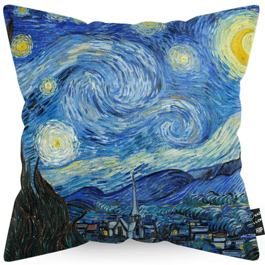 Kiss with the starry night.