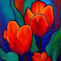 Tulip Trio by Marion Rose