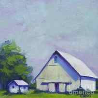 White Barn by Kristin Whitney