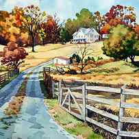 The Road to the Horse Farm by Mick Williams