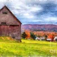 Jericho Hill Farm Vermont by Edward Fielding