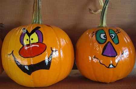 40 Cute and Easy Pumpkin Painting Ideas 14