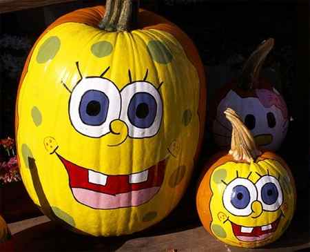 40 Cute and Easy Pumpkin Painting Ideas 18