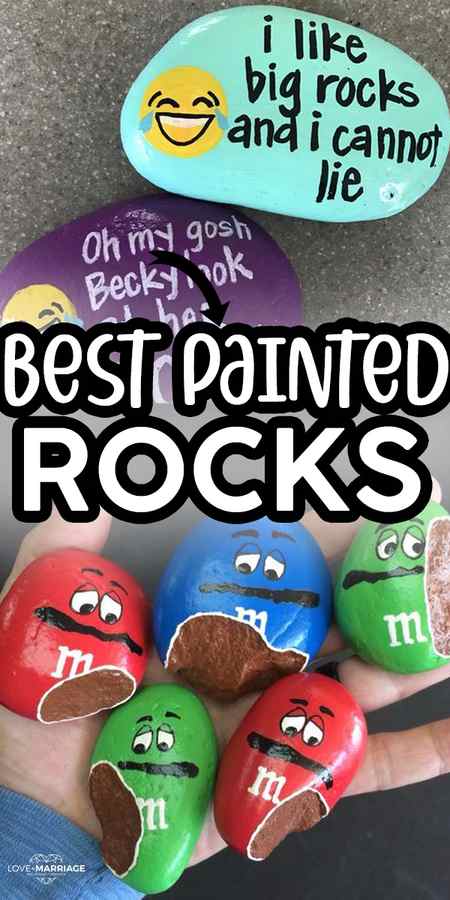 The BEST Painted Rocks Ideas
