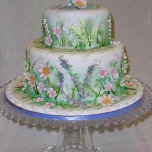 Spring Garden Cake on Cake Central