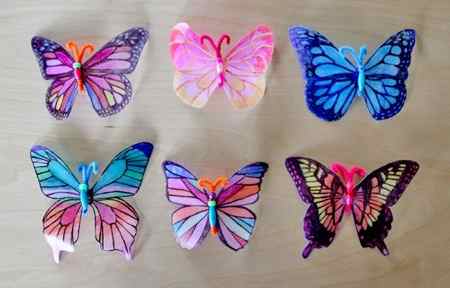 Spring Crafts Butterflies - Spring Craft Ideas