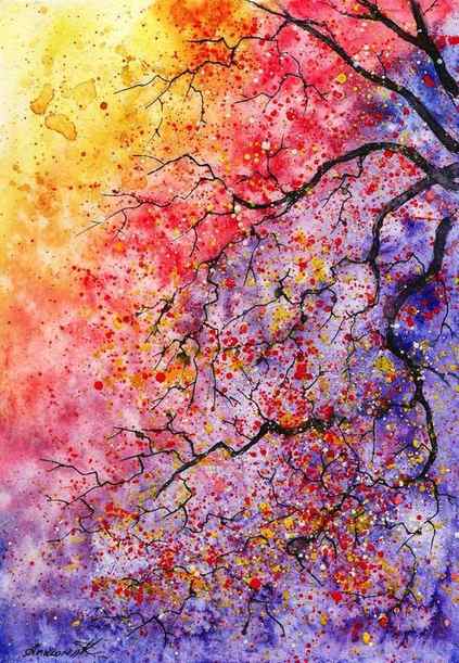 Colorful Watercolor Painting Ideas 