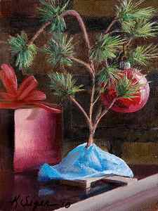 Wall Art - Painting - A Charlie Brown Christmas by Katherine Seger