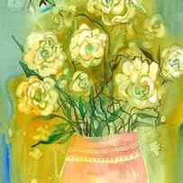 Shining Roses by Suzann Sines