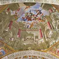 Ceiling With Apotheosis Of St. Francesco Saverio, 1679 by Andrea Pozzo