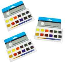 Daler-Rowney Simply Watercolour Pocket Set 12 Half Pan Box
