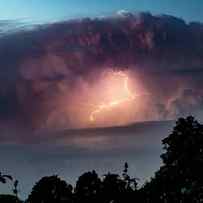 Lightning And Cumulonimbus Clouds by Stephen Burt/science Photo Library