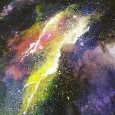 Star dust by Cristina Vivi Iordache - Galaxy paint colors