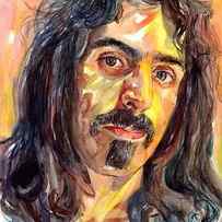 Frank Zappa Portrait by Suzann Sines