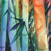 Rainbow Bamboo 2 by Marionette Taboniar