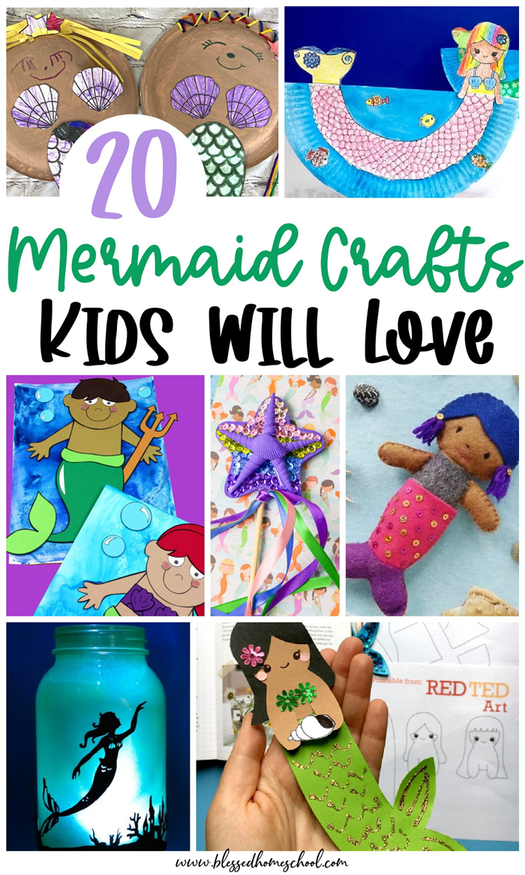 Looking for the best mermaid crafts for kids? I've rounded up the most unique DIY options that your kids will love creating.