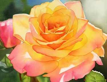 Painting Sunshine: Mastering Yellow Rose in Watercolor