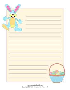 Easter Writing Paper