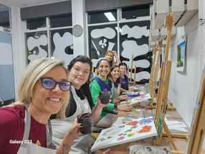 Painting class by Fusion Cre8tive
