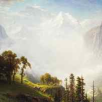 Majesty of the Mountains by Albert Bierstadt