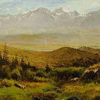 In the Foothills of the Rockies by Albert Bierstadt