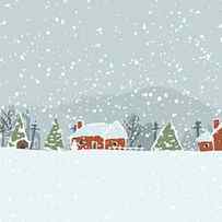 Winter Background With A Peaceful by Artem Musaev