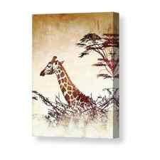 Safari Giraffe I Canvas Print / Canvas Art by Dan Meneely