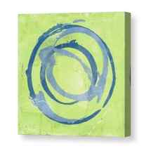 Green Blue Canvas Print / Canvas Art by Julie Niemela