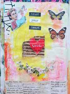 Wall Art - Painting - Trust Your Heart by Patricia Byron