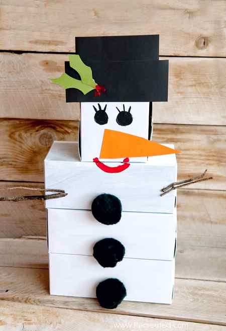 Craftaholics Anonymous - DIY Snowman Bowling Game