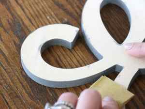 How to Paint Wood Letters | How to Paint Wood Letters - Remove Paint Drips | Craftcuts.com | CraftCuts.com