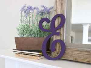 How to Paint Wood Letters | How to Paint Wood Letters - Done Painting the Wood Letter | Craftcuts.com | CraftCuts.com