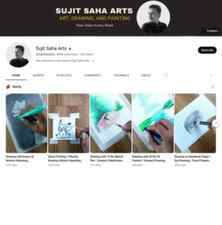 Sujit Saha Arts Youtube Channel