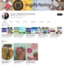 Jasmine - Feeling Nifty Painting Tutorials Youtube Channel