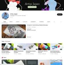 Artsy Jayas Youtube Channel