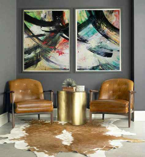 Set of 2 Canvas Abstract, Acrylic Painting, Home Decor, Canvas Art, Acrylic Painting, Abstract Canvas, Set of 2 Art, Abstract art, Wall Art