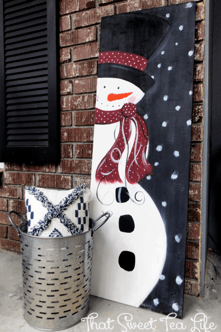 wooden christmas signs for outdoors