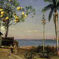 Tropical Scene by Albert Bierstadt