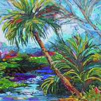 Wekiva River Palms by Elizabeth St Hilaire