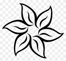 black flower illustration, Flower Black and white, Flower Silhouette, pencil, leaf, floral png thumbnail