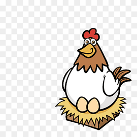 Chicken Cartoon, Rooster hen eggs, galliformes, broken Egg, easter Eggs png thumbnail
