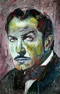 Wall Art - Painting - Vincent Price by Marcelo Neira
