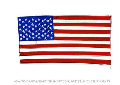 American Flag Clipart