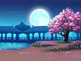 Cherry Blossom Tree Drawing Background, Cherry Blossom Drawing HD wallpaper