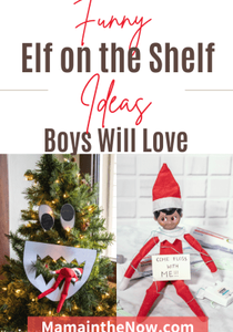 funny elf on the shelf ideas for boys