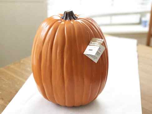 craft pumpkin for painting